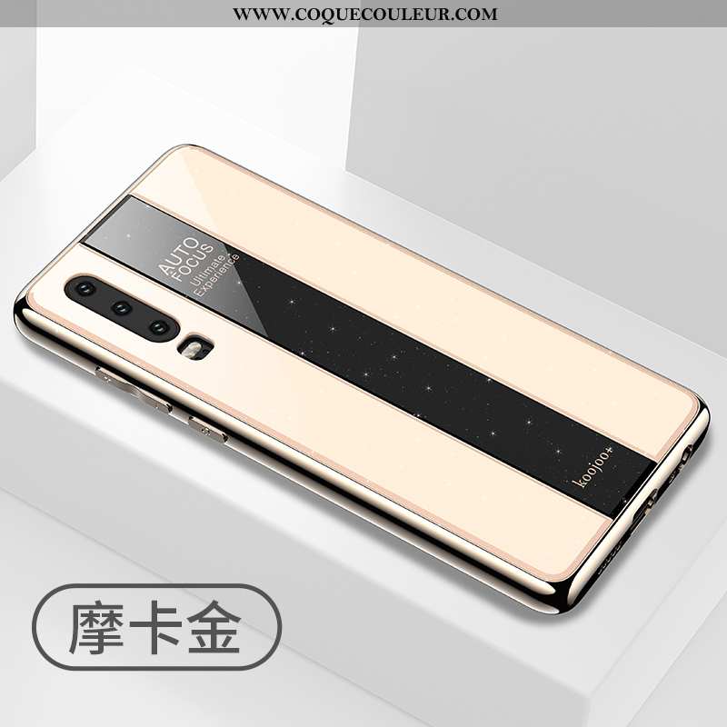 Housse Huawei P30 Protection Incassable Téléphone Portable, Étui Huawei P30 Fluide Doux Coque Blanch