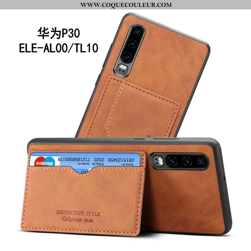 Housse Huawei P30 Protection Téléphone Portable Étui, Étui Huawei P30 Légère Gris