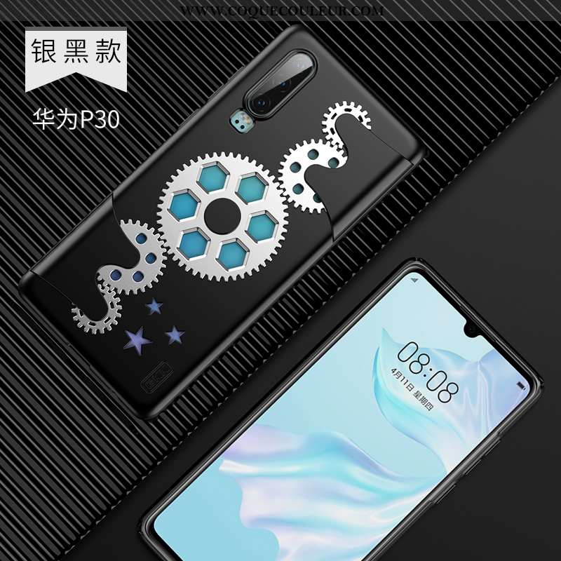 Étui Huawei P30 Protection Téléphone Portable, Coque Huawei P30 Ultra Argent