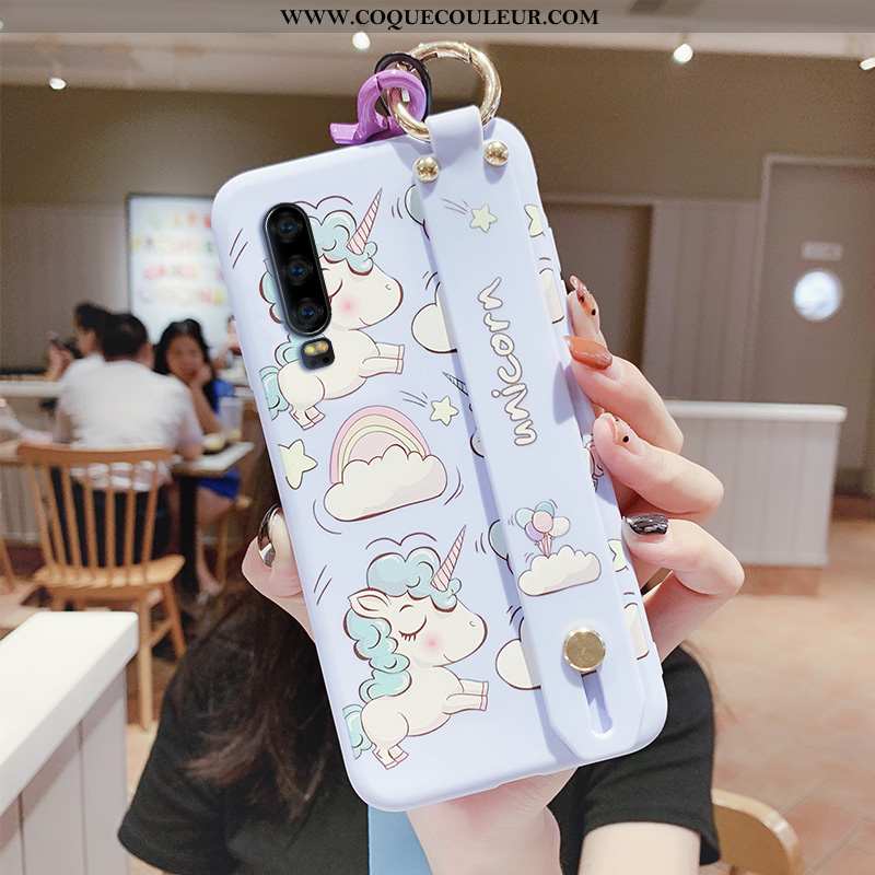 Coque Huawei P30 Dessin Animé Personnalité Tendance, Housse Huawei P30 Charmant Téléphone Portable B