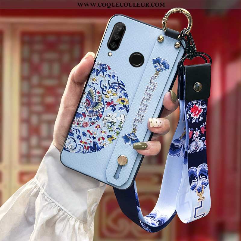 Étui Huawei P30 Lite Ornements Suspendus Coque Téléphone Portable, Huawei P30 Lite Gaufrage Fluide D