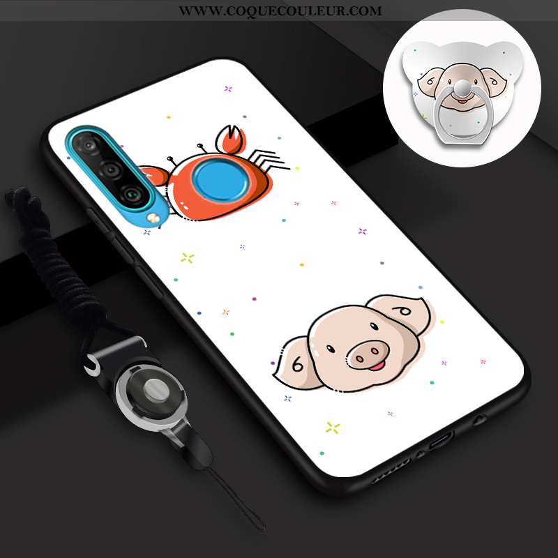 Housse Huawei P30 Lite Dessin Animé Étui Personnalité, Huawei P30 Lite Charmant Incassable Rose