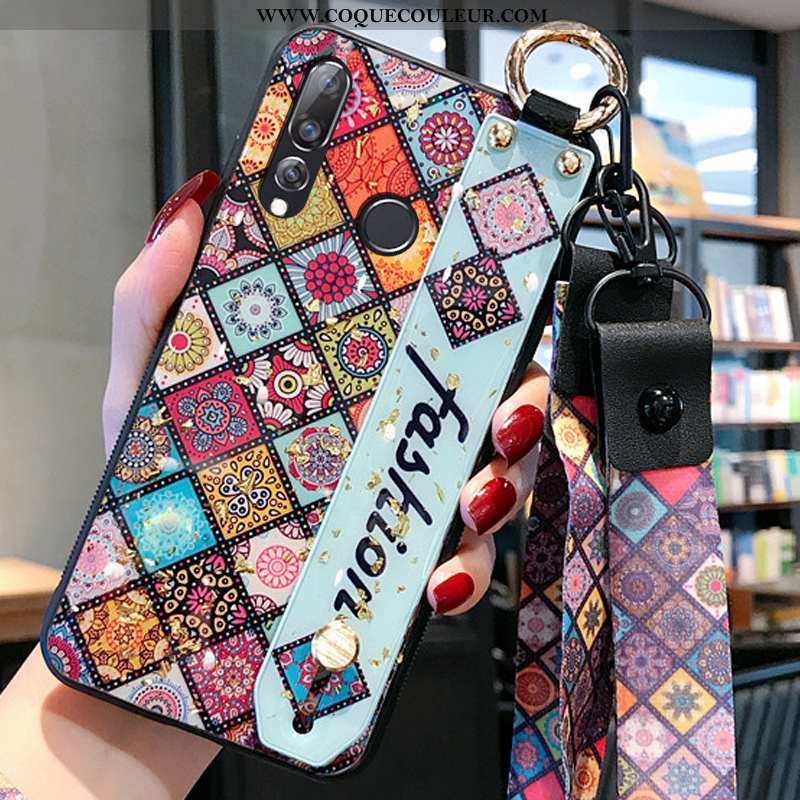 Étui Huawei P30 Lite Légère Charmant Tout Compris, Coque Huawei P30 Lite Fluide Doux Miroir Khaki