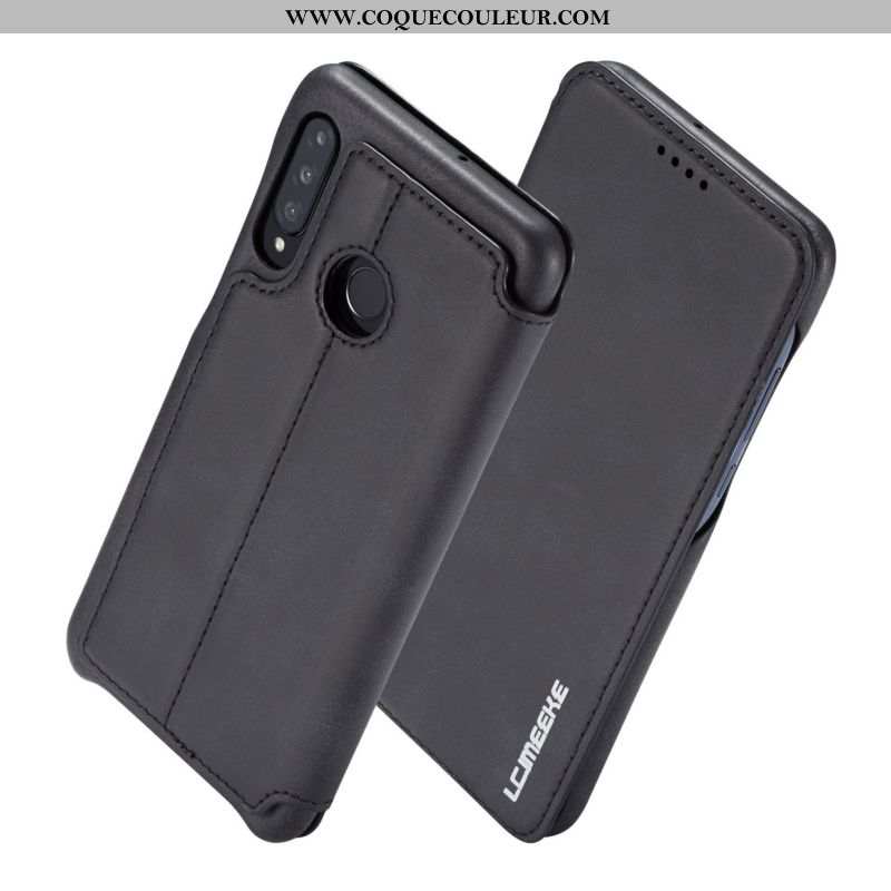 Housse Huawei P30 Lite Cuir Téléphone Portable Ornements Suspendus, Étui Huawei P30 Lite Protection 