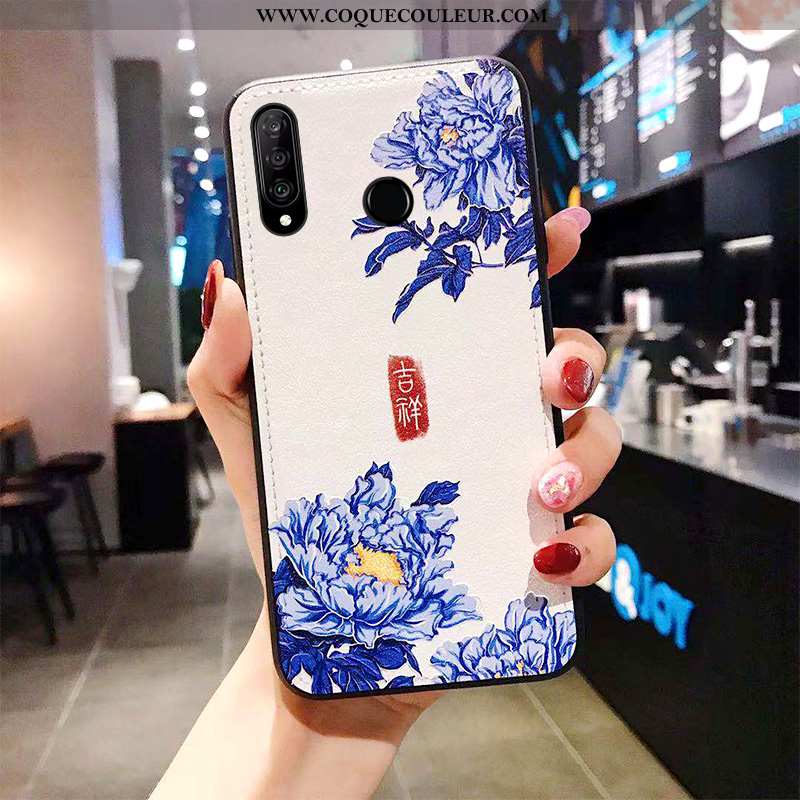 Housse Huawei P30 Lite Xl Modèle Fleurie Tendance Tout Compris, Étui Huawei P30 Lite Xl Fluide Doux 