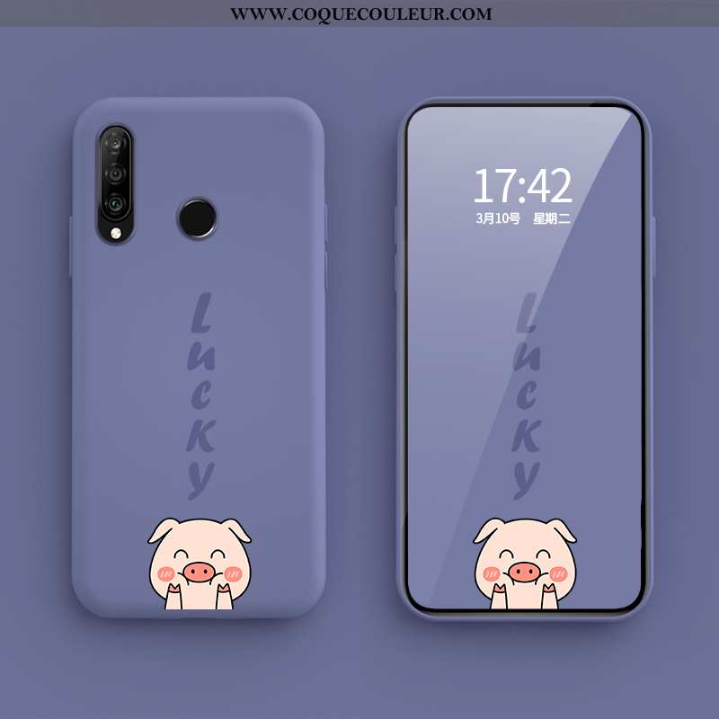 Coque Huawei P30 Lite Xl Créatif Charmant Personnalité, Housse Huawei P30 Lite Xl Dessin Animé Fluid