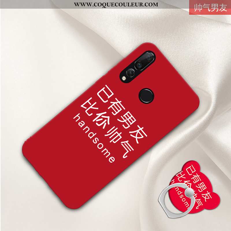 Housse Huawei P30 Lite Xl Protection Créatif Étui, Étui Huawei P30 Lite Xl Délavé En Daim Tendance N