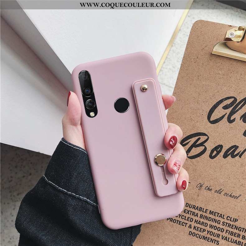 Étui Huawei P30 Lite Xl Silicone Simple, Coque Huawei P30 Lite Xl Protection Rose