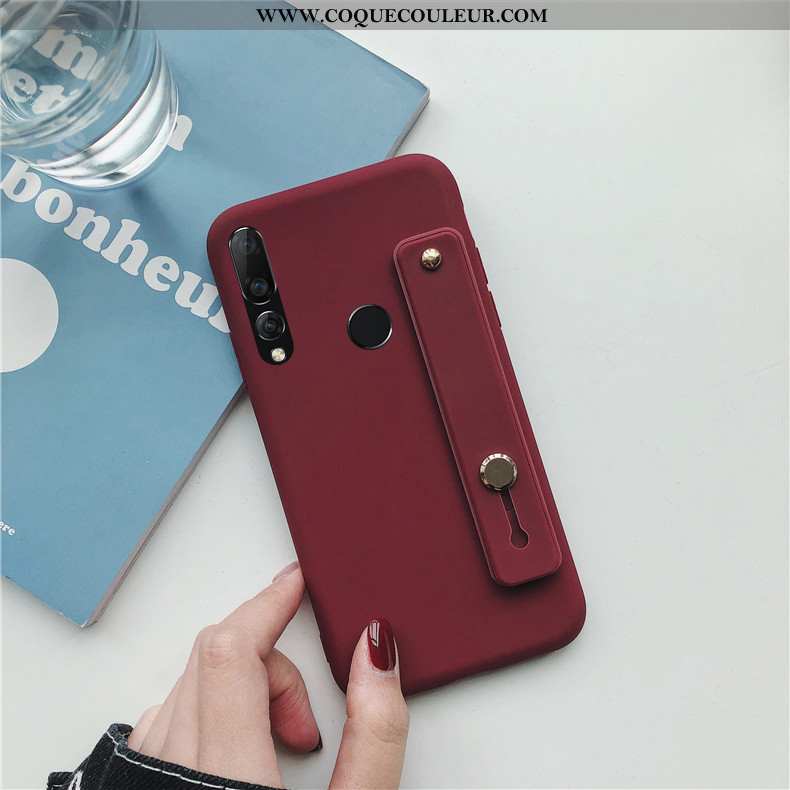 Étui Huawei P30 Lite Xl Silicone Simple, Coque Huawei P30 Lite Xl Protection Rose