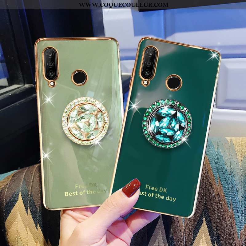 Coque Huawei P30 Lite Xl Tendance Jeunesse Légères, Housse Huawei P30 Lite Xl Légère Net Rouge Verte