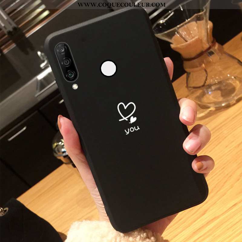 Housse Huawei P30 Lite Xl Tendance Amour Vin Rouge, Étui Huawei P30 Lite Xl Fluide Doux Amoureux Bor