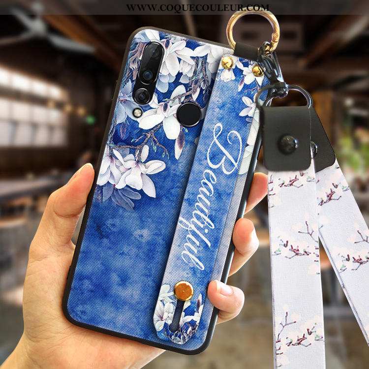 Étui Huawei P30 Lite Xl Tendance Personnalité Silicone, Coque Huawei P30 Lite Xl Fluide Doux Mode Bl