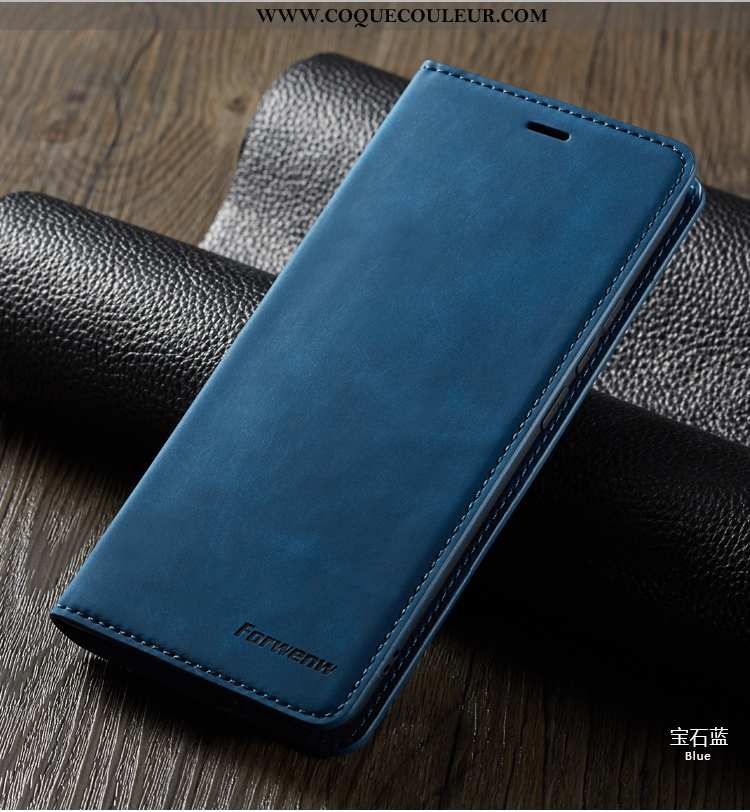 Coque Huawei P30 Lite Xl Cuir Téléphone Portable Kaki, Housse Huawei P30 Lite Xl Plier Reversible Kh