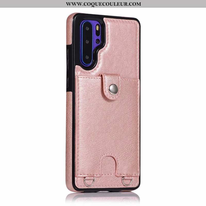 Coque Huawei P30 Pro Protection Vin Rouge Étui, Housse Huawei P30 Pro Ornements Suspendus Fluide Dou