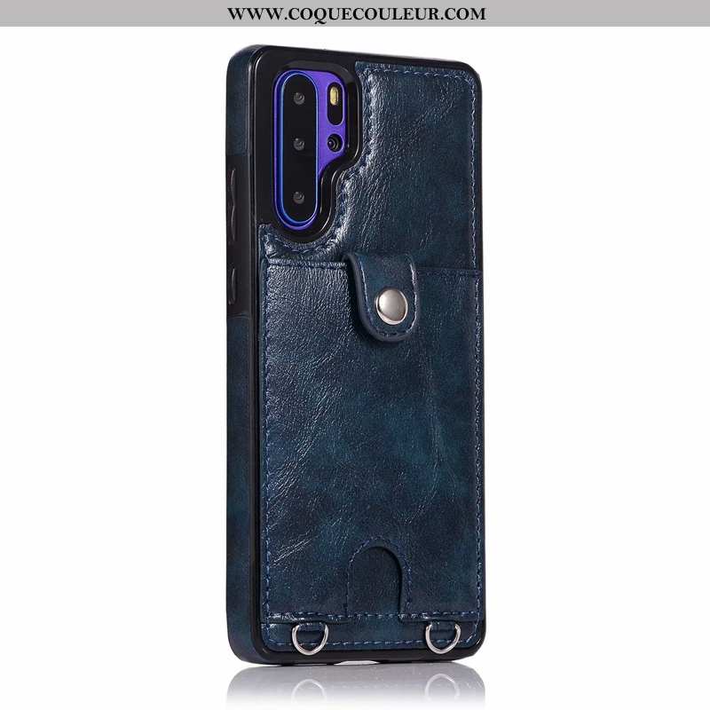 Coque Huawei P30 Pro Protection Vin Rouge Étui, Housse Huawei P30 Pro Ornements Suspendus Fluide Dou