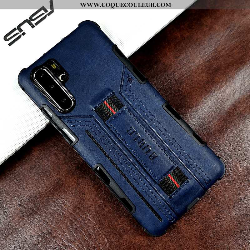 Housse Huawei P30 Pro Protection Coque Tendance, Étui Huawei P30 Pro Créatif Téléphone Portable Noir