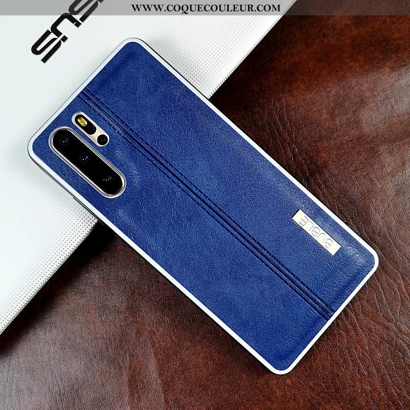 Coque Huawei P30 Pro Protection Tout Compris Business, Housse Huawei P30 Pro Cuir Véritable Tendance