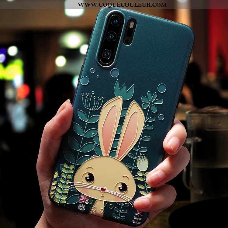 Coque Huawei P30 Pro Tendance Tout Compris Coque, Housse Huawei P30 Pro Légère Silicone Verte