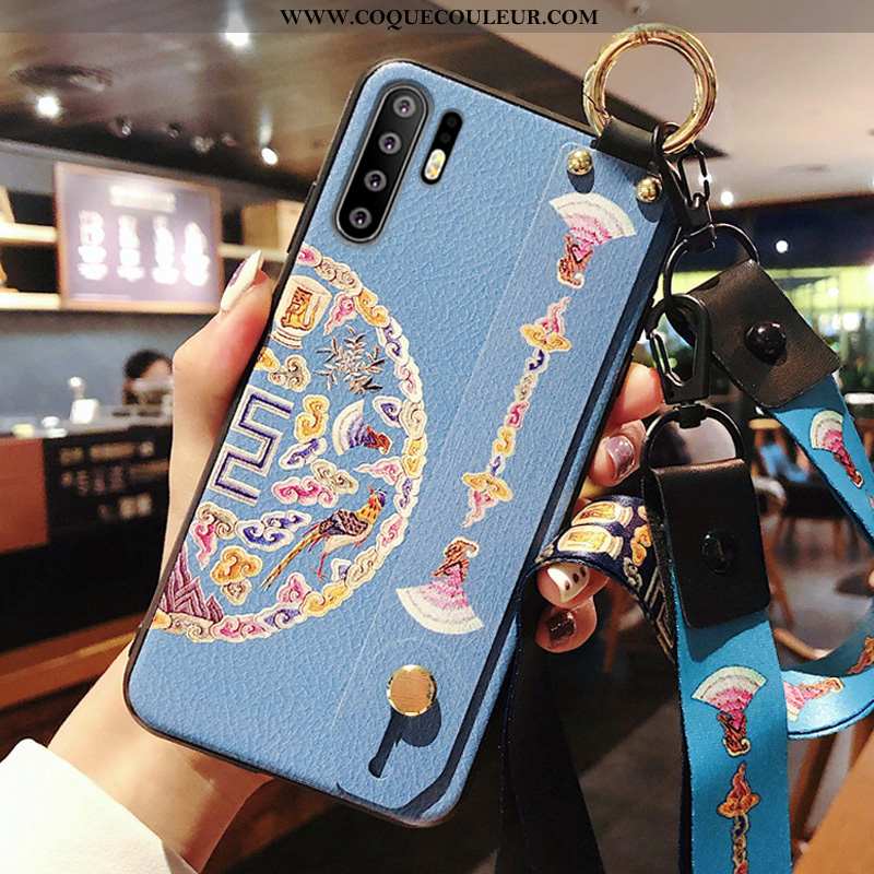 Étui Huawei P30 Pro Tendance Style Chinois Incassable, Coque Huawei P30 Pro Fluide Doux Tout Compris