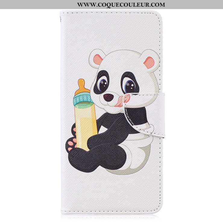 Étui Huawei P30 Pro Dessin Animé Tout Compris Étui, Coque Huawei P30 Pro Cuir Fluide Doux Noir