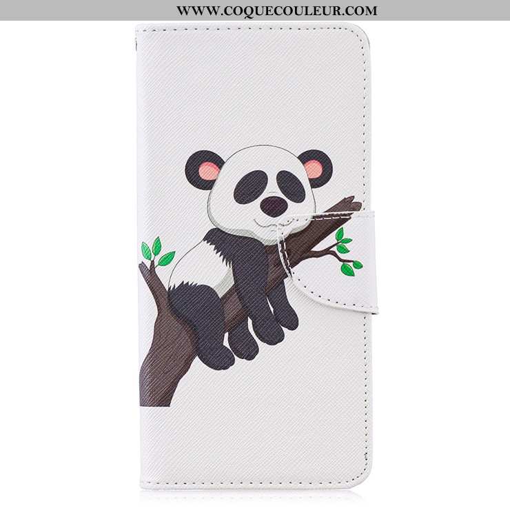 Étui Huawei P30 Pro Dessin Animé Tout Compris Étui, Coque Huawei P30 Pro Cuir Fluide Doux Noir