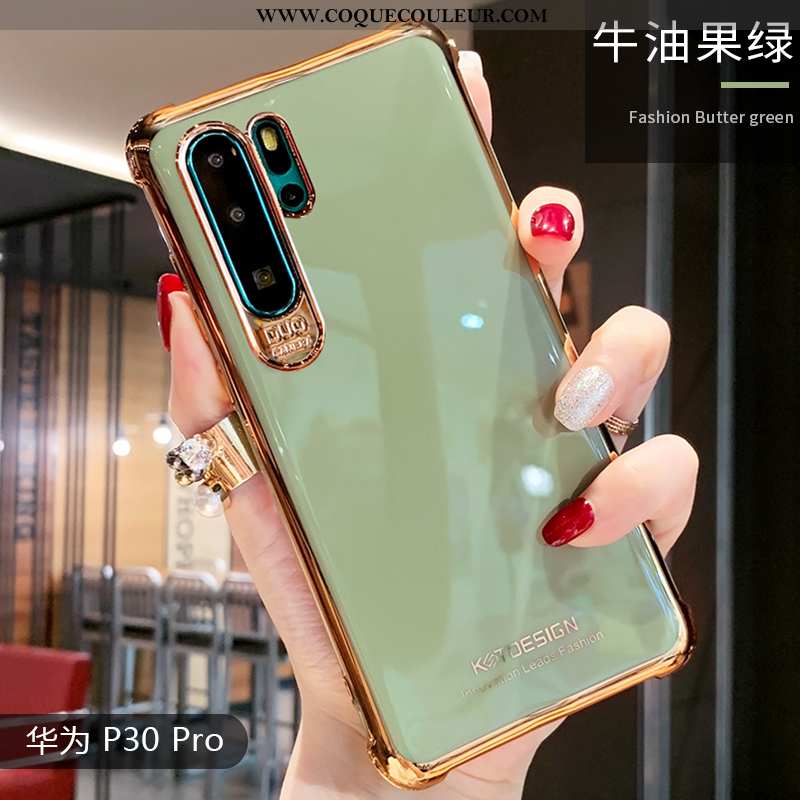 Coque Huawei P30 Pro Personnalité Rose Amoureux, Housse Huawei P30 Pro Créatif Orange