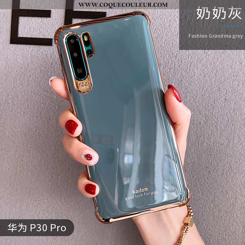 Coque Huawei P30 Pro Personnalité Rose Amoureux, Housse Huawei P30 Pro Créatif Orange