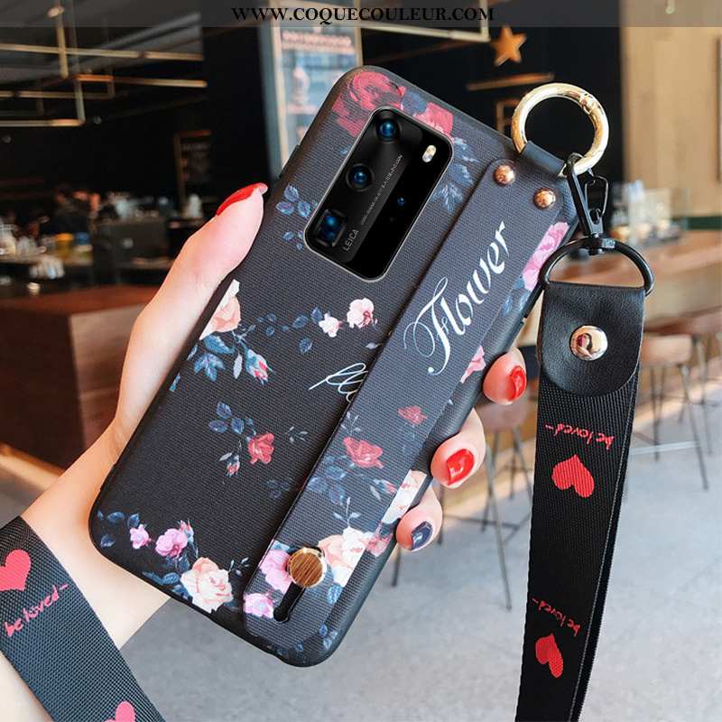 Coque Huawei P40 Créatif Personnalité Téléphone Portable, Housse Huawei P40 Tendance Incassable Bleu