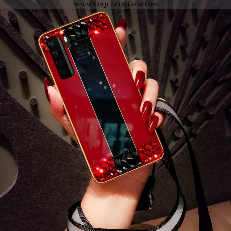 Étui Huawei P40 Lite 5g Tendance Coque Ornements Suspendus, Huawei P40 Lite 5g Fluide Doux Mode Roug