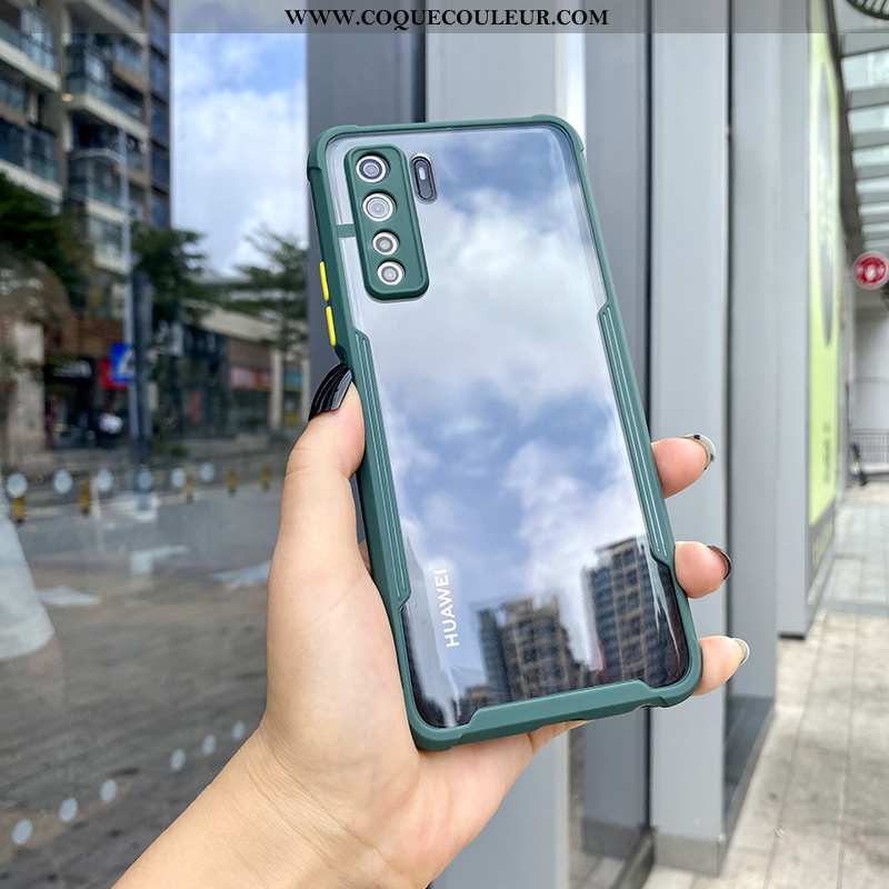 Étui Huawei P40 Lite 5g Tendance Vert Téléphone Portable, Coque Huawei P40 Lite 5g Silicone Incassab