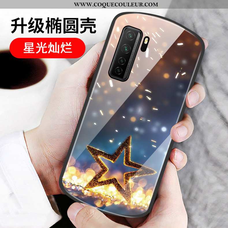 Étui Huawei P40 Lite 5g Protection Coque Étui, Huawei P40 Lite 5g Verre Cœur Rose