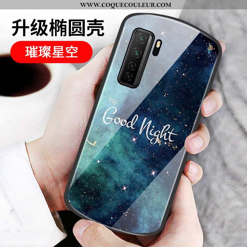 Étui Huawei P40 Lite 5g Protection Coque Étui, Huawei P40 Lite 5g Verre Cœur Rose