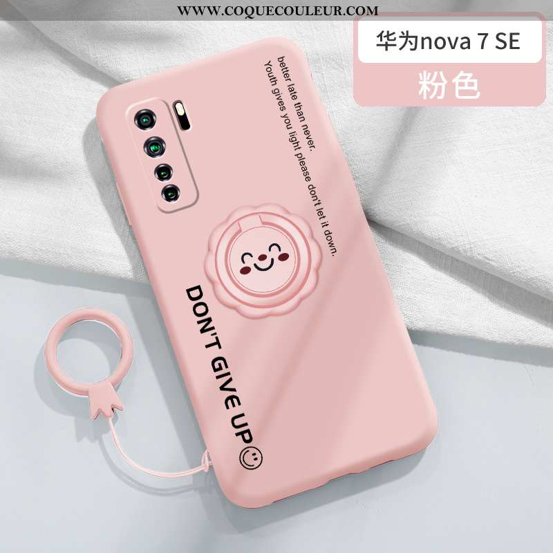 Coque Huawei P40 Lite 5g Créatif Légère Anneau, Housse Huawei P40 Lite 5g Ultra Tendance Bleu