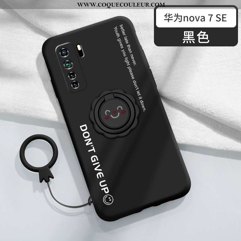 Coque Huawei P40 Lite 5g Créatif Légère Anneau, Housse Huawei P40 Lite 5g Ultra Tendance Bleu