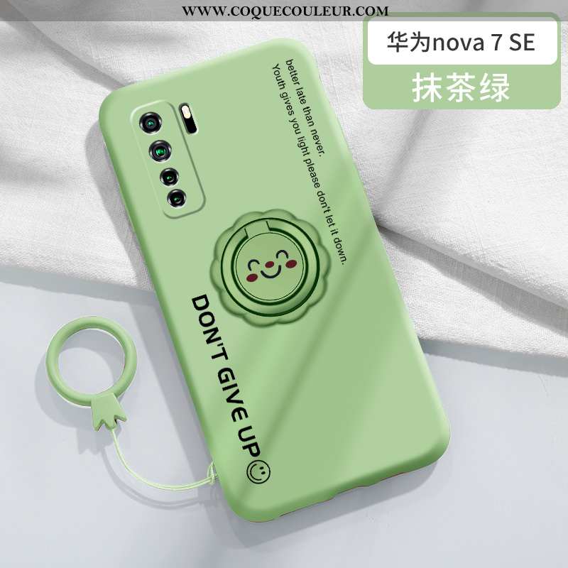 Coque Huawei P40 Lite 5g Créatif Légère Anneau, Housse Huawei P40 Lite 5g Ultra Tendance Bleu