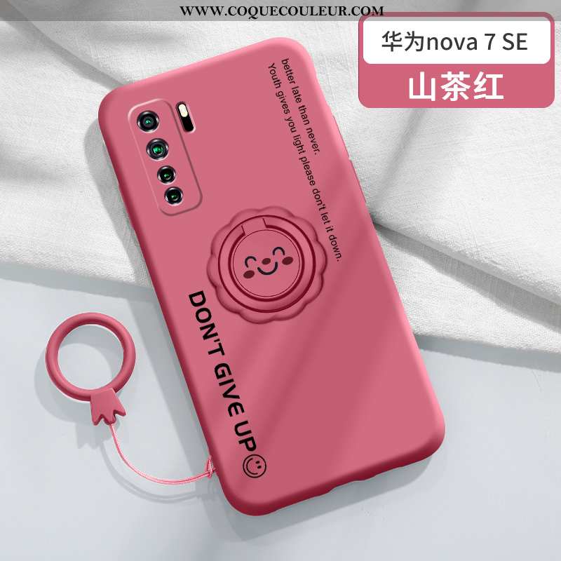 Coque Huawei P40 Lite 5g Créatif Légère Anneau, Housse Huawei P40 Lite 5g Ultra Tendance Bleu