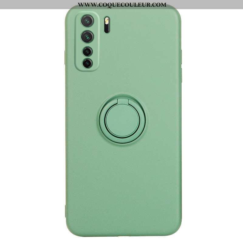 Housse Huawei P40 Lite 5g Fluide Doux Téléphone Portable Vert, Étui Huawei P40 Lite 5g Silicone Vert