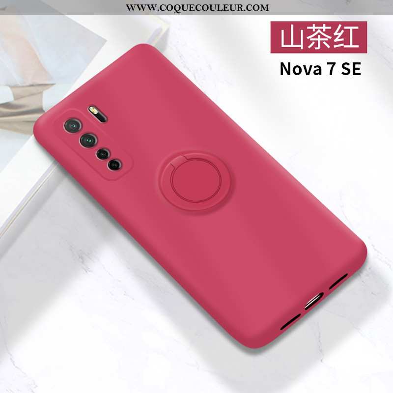 Housse Huawei P40 Lite 5g Fluide Doux Téléphone Portable Vert, Étui Huawei P40 Lite 5g Silicone Vert