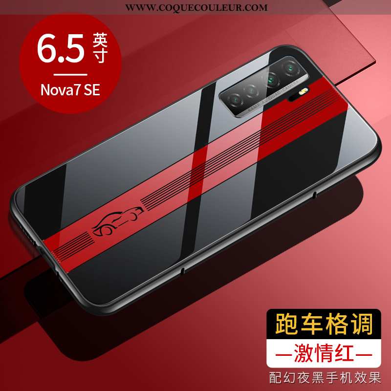 Housse Huawei P40 Lite 5g Légère Étui Élégant, Huawei P40 Lite 5g Protection Incassable Rouge