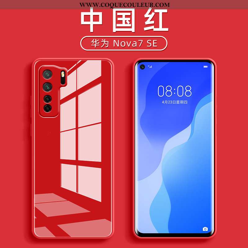 Étui Huawei P40 Lite 5g Verre Tendance, Coque Huawei P40 Lite 5g Ultra Tout Compris Verte