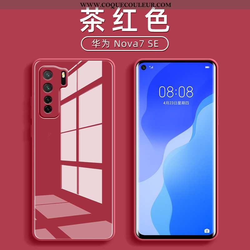 Étui Huawei P40 Lite 5g Verre Tendance, Coque Huawei P40 Lite 5g Ultra Tout Compris Verte