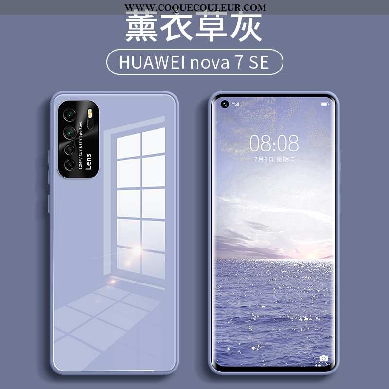 Housse Huawei P40 Lite 5g Ultra Miroir Étui, Étui Huawei P40 Lite 5g Légère Incassable Verte