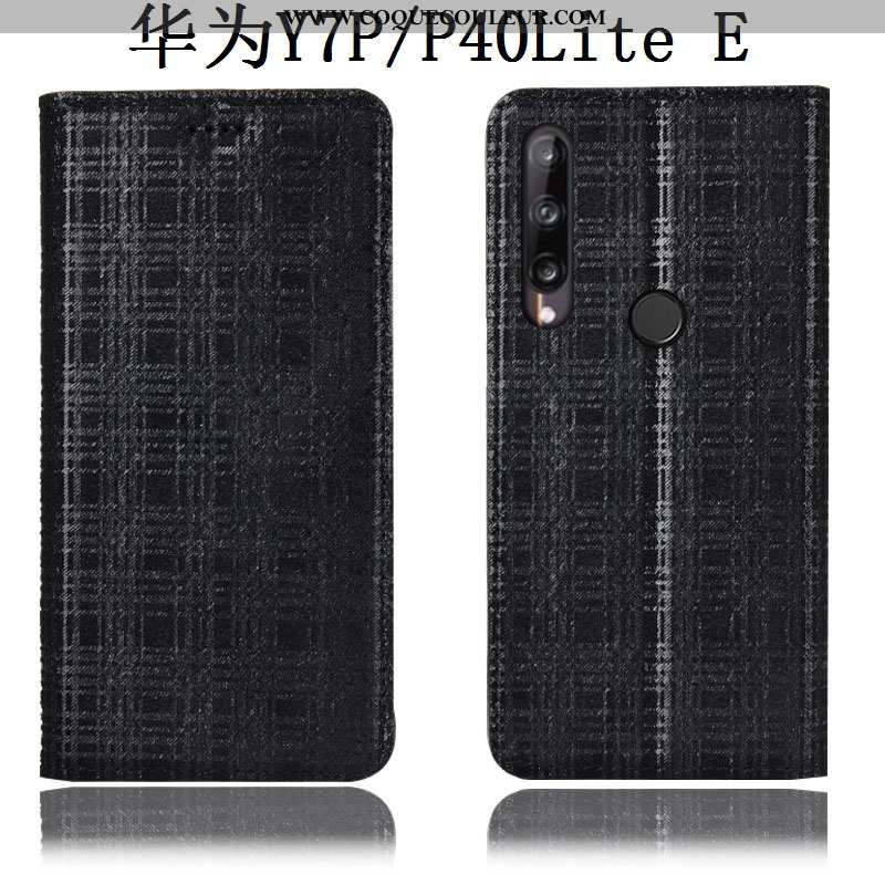 Coque Huawei P40 Lite E Protection Velours Coque, Housse Huawei P40 Lite E Cuir Véritable Tout Compr