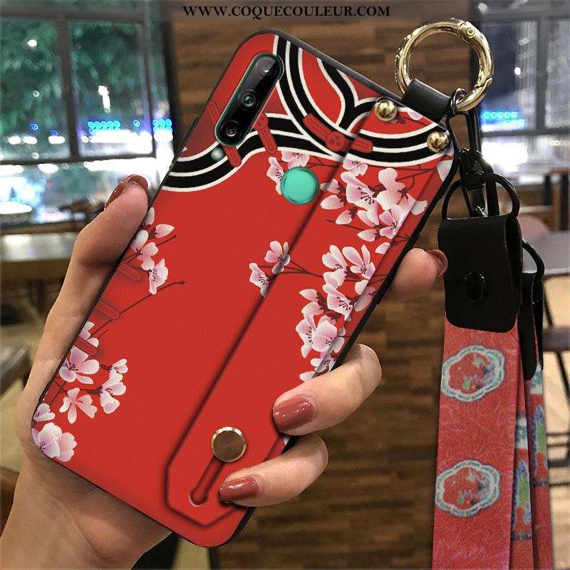 Étui Huawei P40 Lite E Fluide Doux Style Chinois Ornements Suspendus, Coque Huawei P40 Lite E Protec