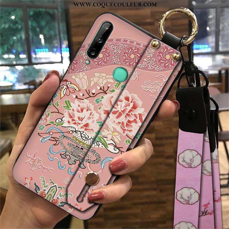 Étui Huawei P40 Lite E Fluide Doux Style Chinois Ornements Suspendus, Coque Huawei P40 Lite E Protec