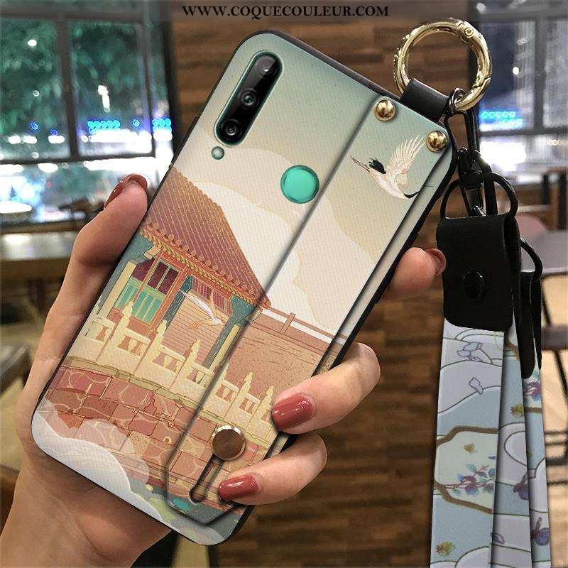 Étui Huawei P40 Lite E Fluide Doux Style Chinois Ornements Suspendus, Coque Huawei P40 Lite E Protec