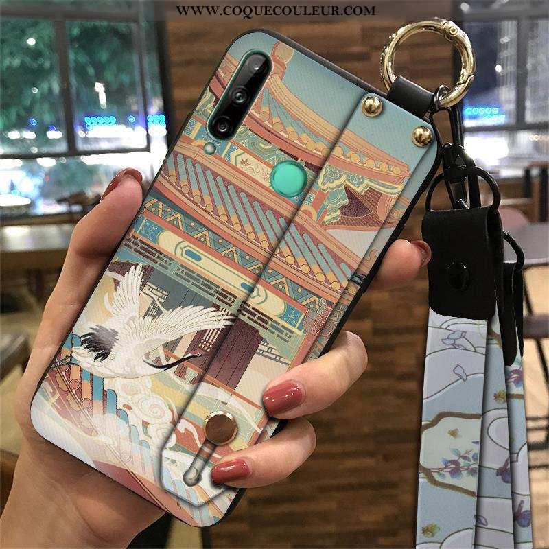 Étui Huawei P40 Lite E Fluide Doux Style Chinois Ornements Suspendus, Coque Huawei P40 Lite E Protec