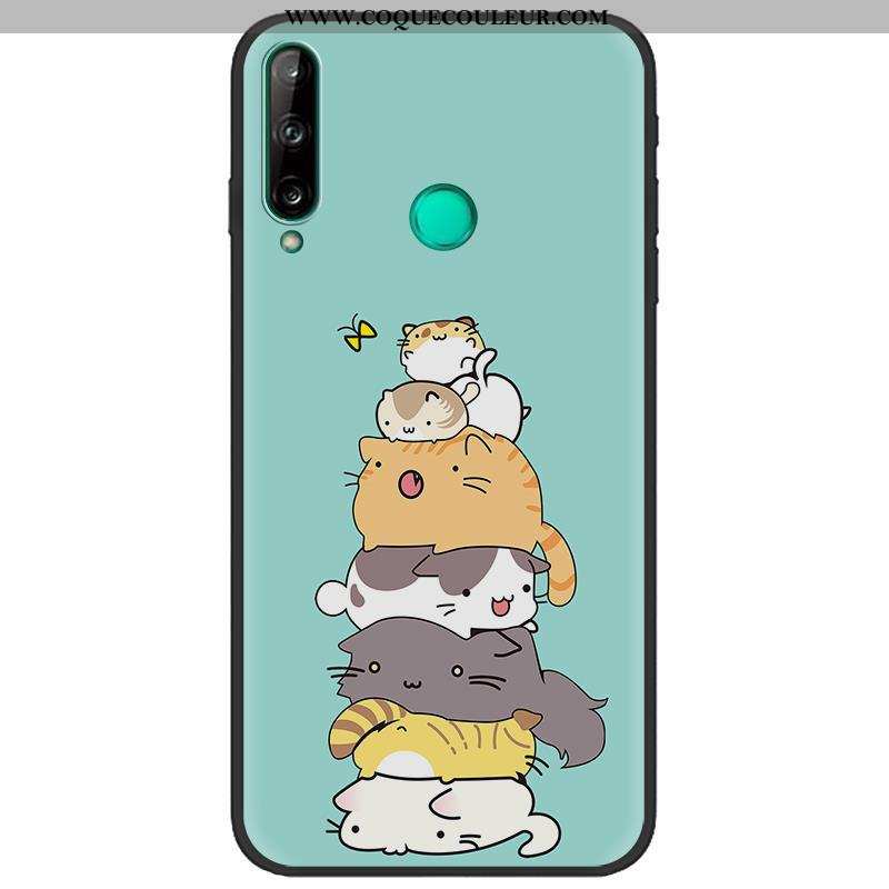 Coque Huawei P40 Lite E Créatif Blanc Noir, Housse Huawei P40 Lite E Dessin Animé Blanche