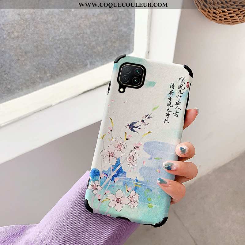 Étui Huawei P40 Lite Dessin Animé Net Rouge Téléphone Portable, Coque Huawei P40 Lite Fluide Doux Si