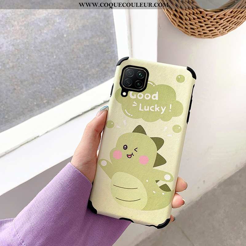 Étui Huawei P40 Lite Dessin Animé Net Rouge Téléphone Portable, Coque Huawei P40 Lite Fluide Doux Si